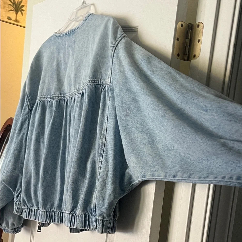 We The Free Sky Blue Jean Jacket - Picture 5 of 5